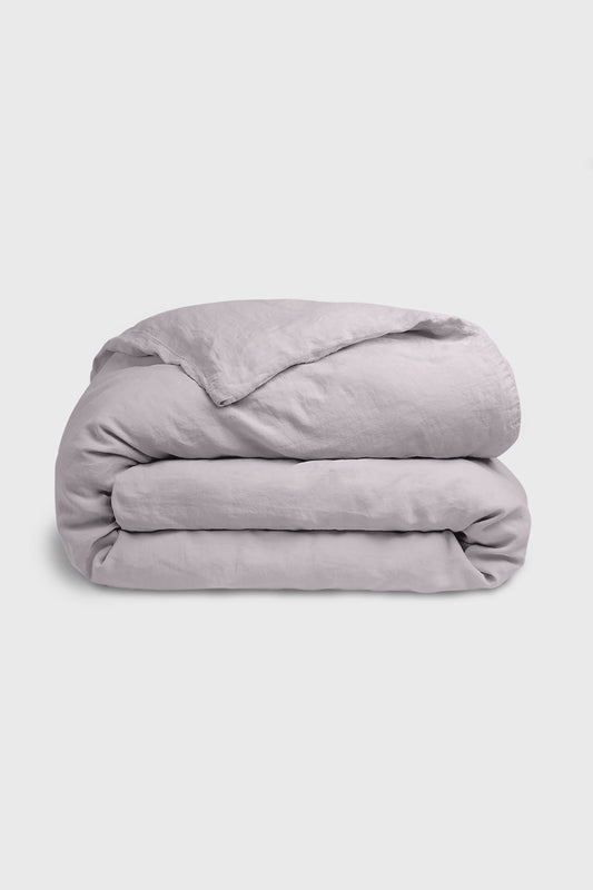 Linen duvet cover in Cream