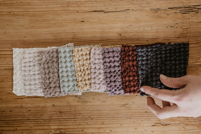 Linen fabric color swatches - Linanden