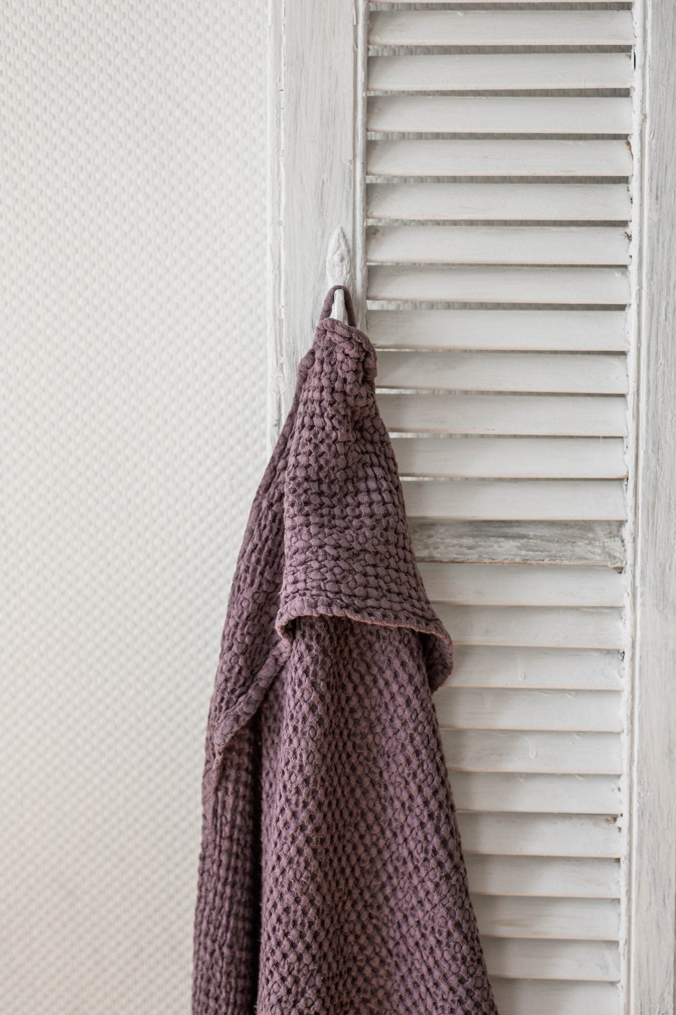 Baby hooded linen towel - Linanden