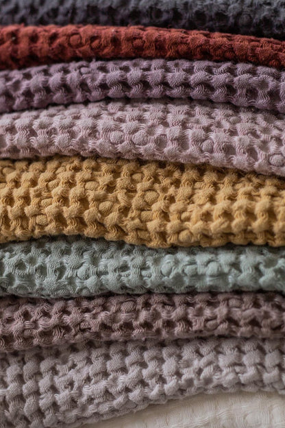 Baby waffle blanket - Linanden