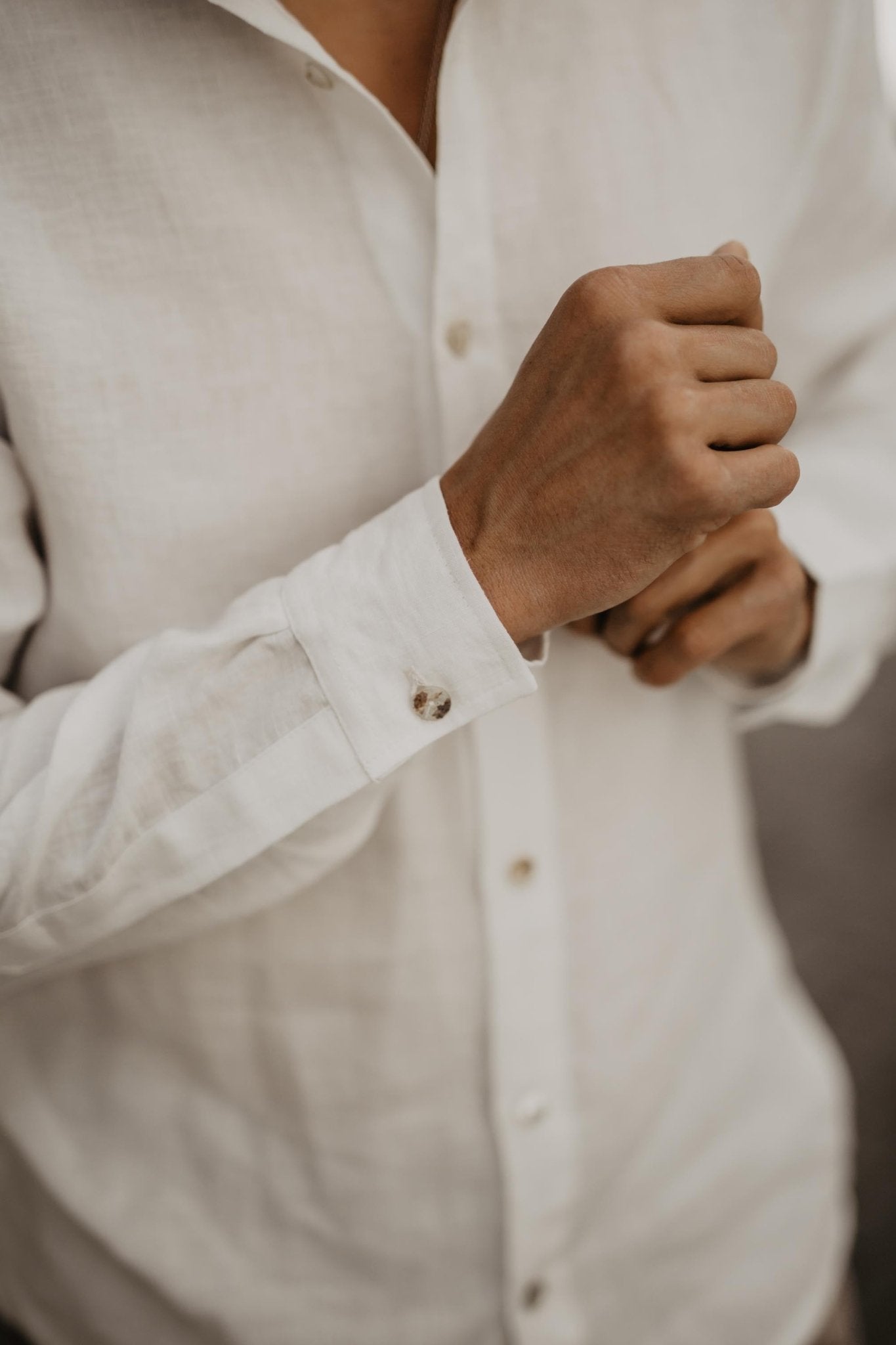 Classic linen shirt HECTOR - Linanden