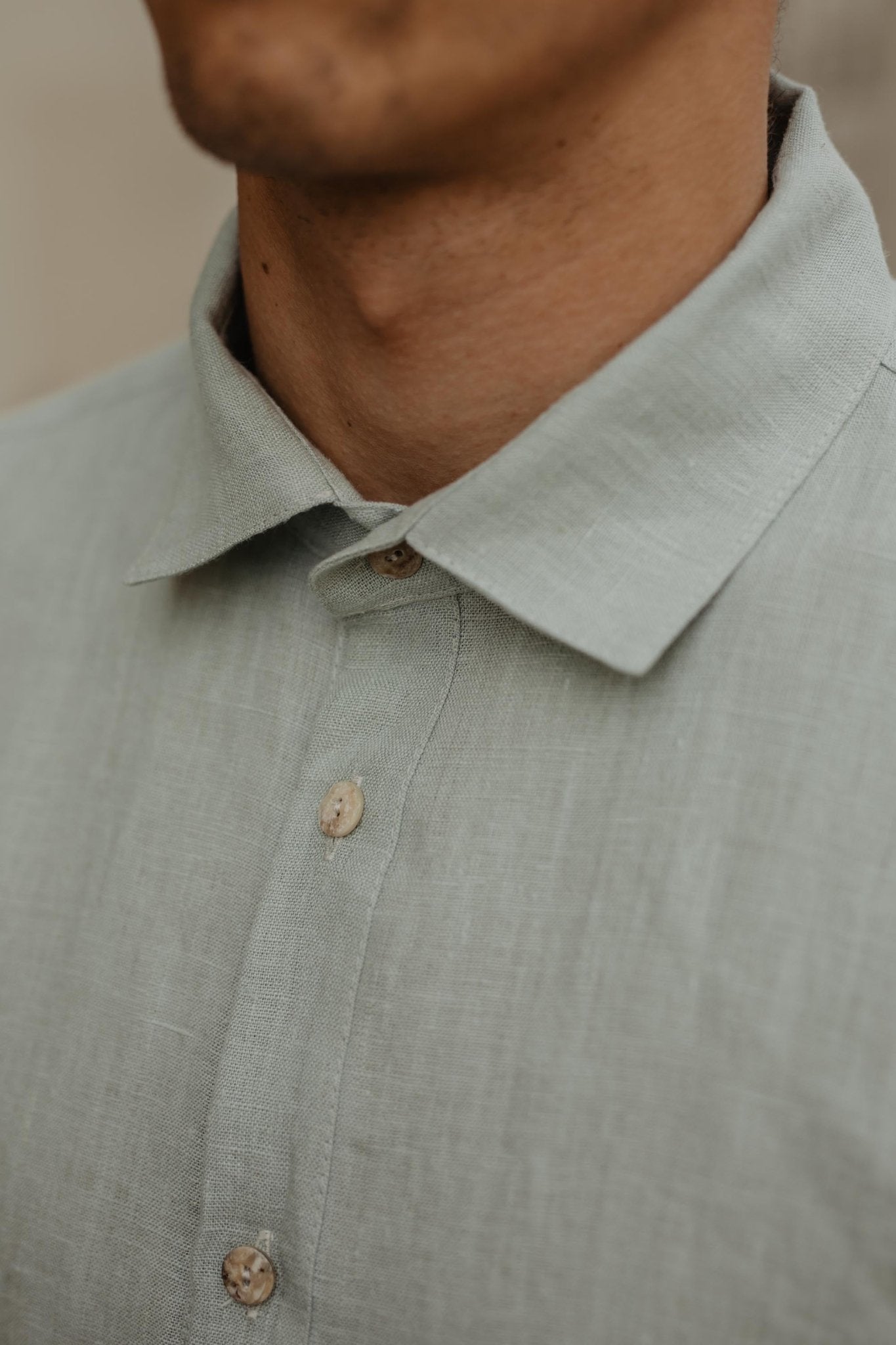 Classic linen shirt HECTOR - Linanden