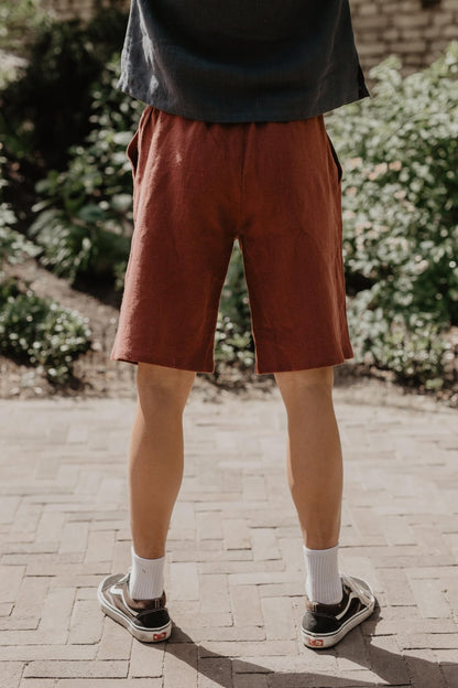 Classic linen shorts HERMES - Linanden