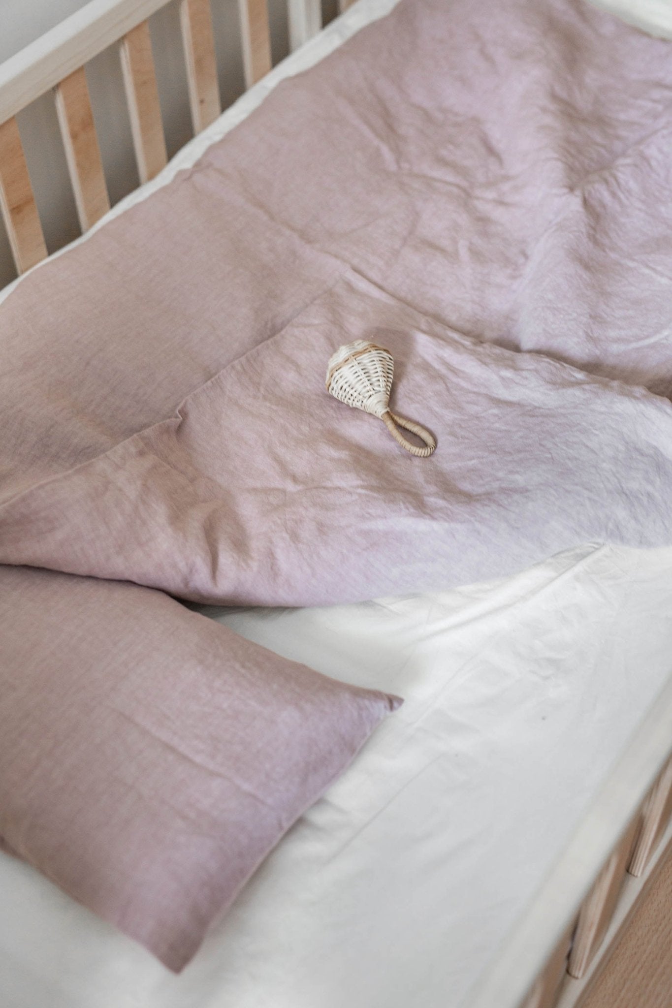 Linen baby bedding - Linanden