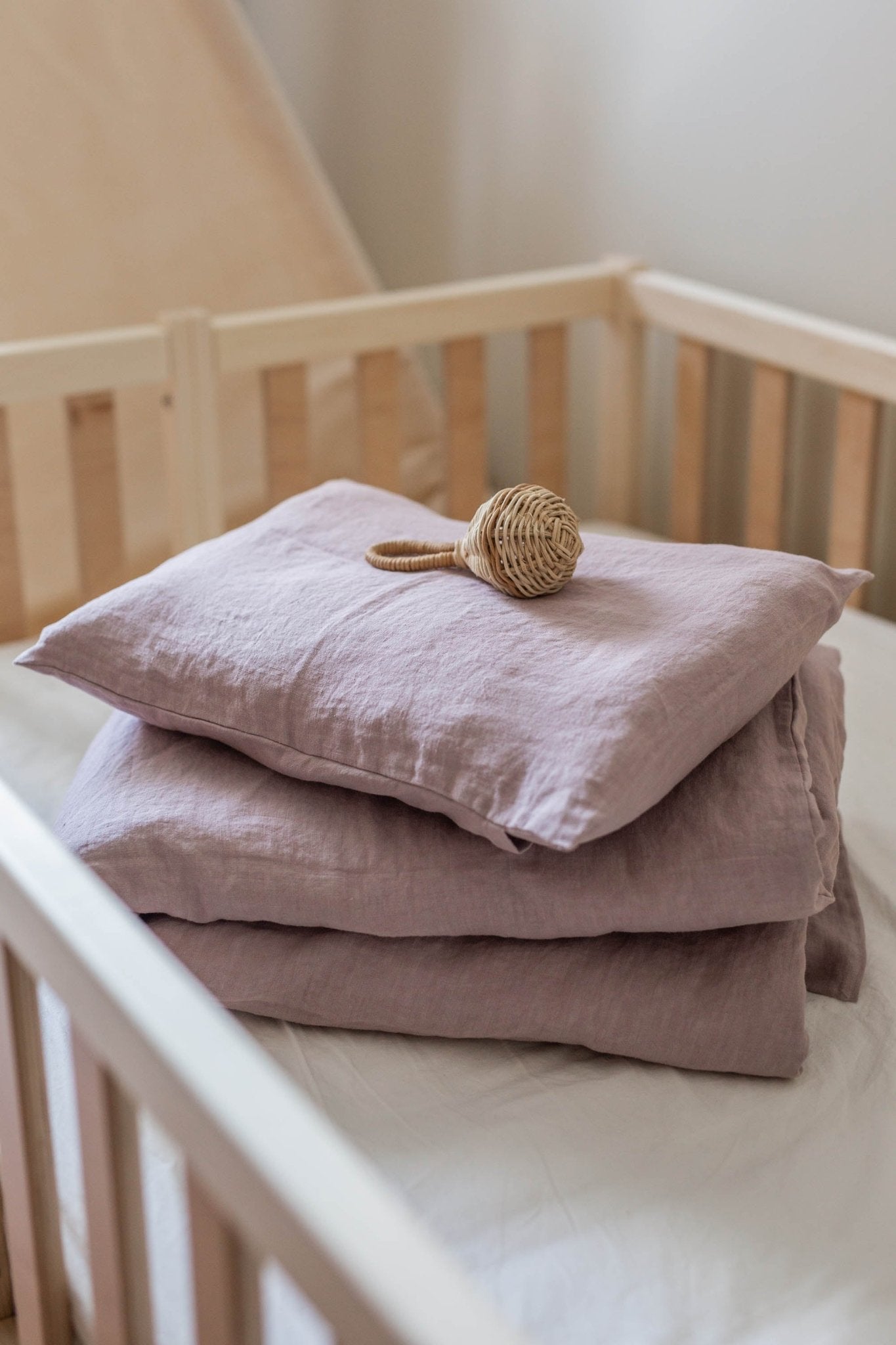 Linen baby bedding - Linanden