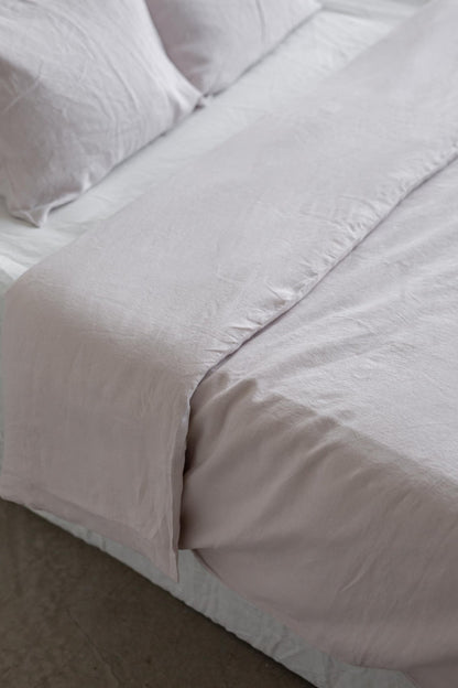 Linen duvet cover in Cream - Linanden