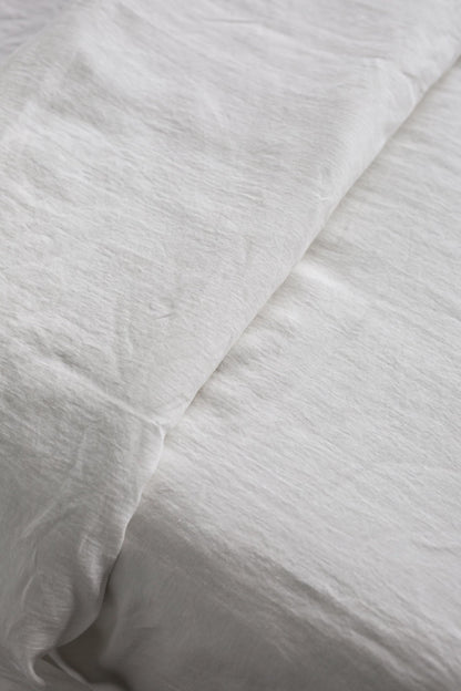 Linen duvet cover in White - Linanden