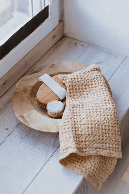 Linen face towel - Linanden