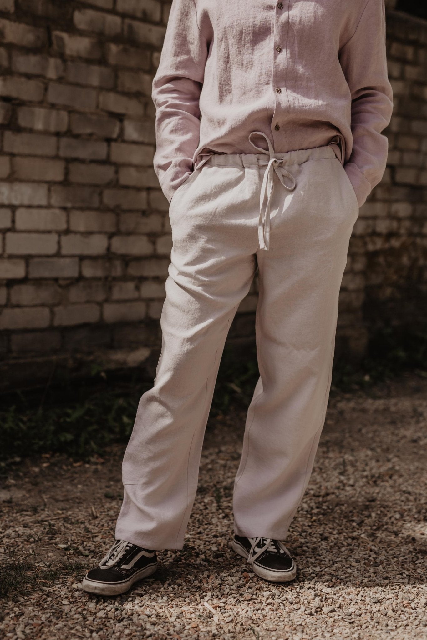 Linen pants ADONIS - Linanden