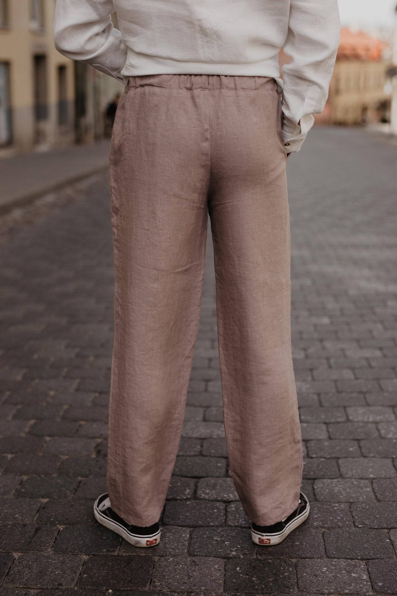 Linen pants ADONIS - Linanden