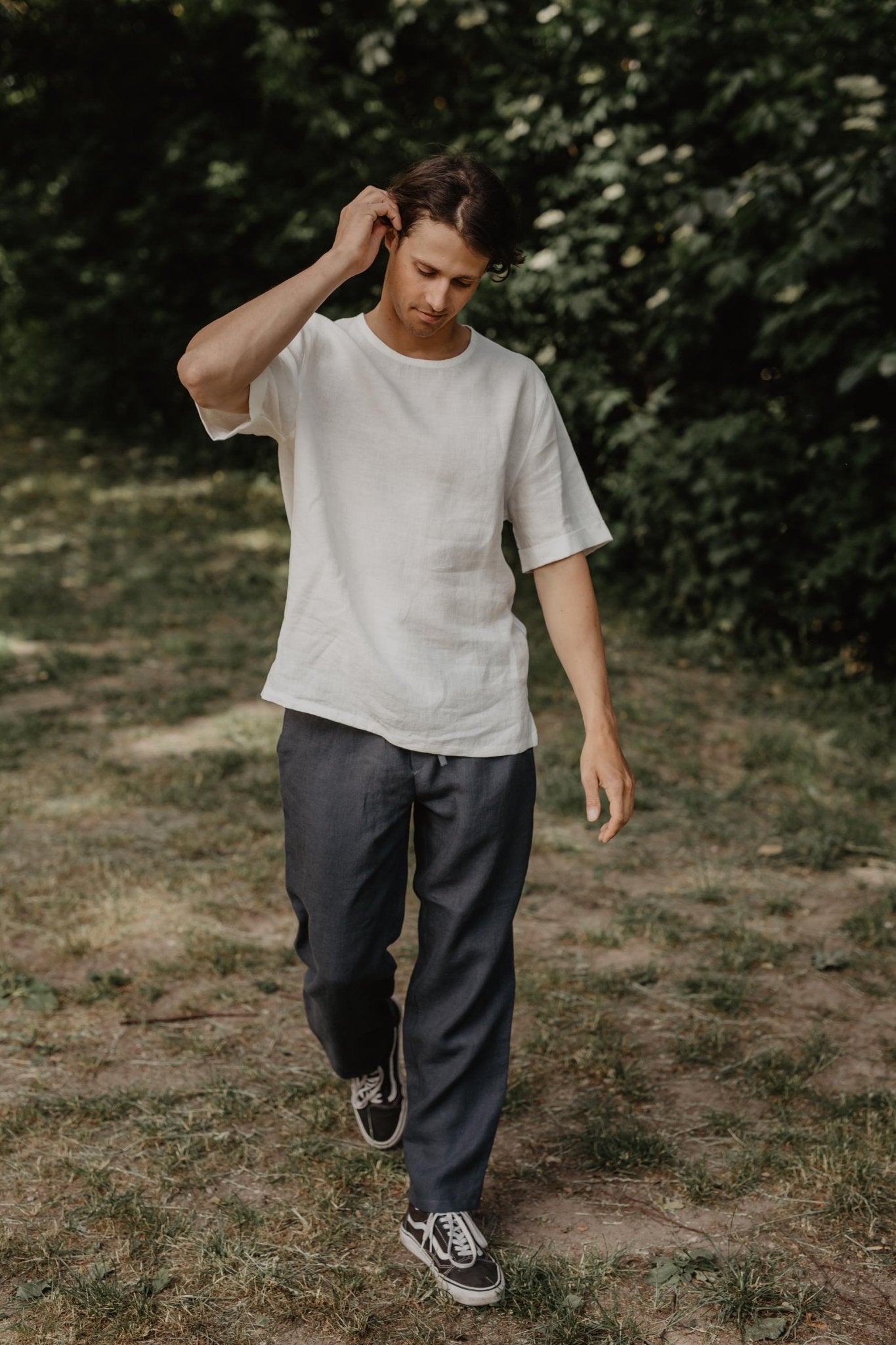 Linen pants ADONIS - Linanden