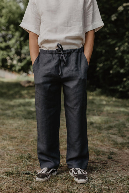 Linen pants ADONIS - Linanden