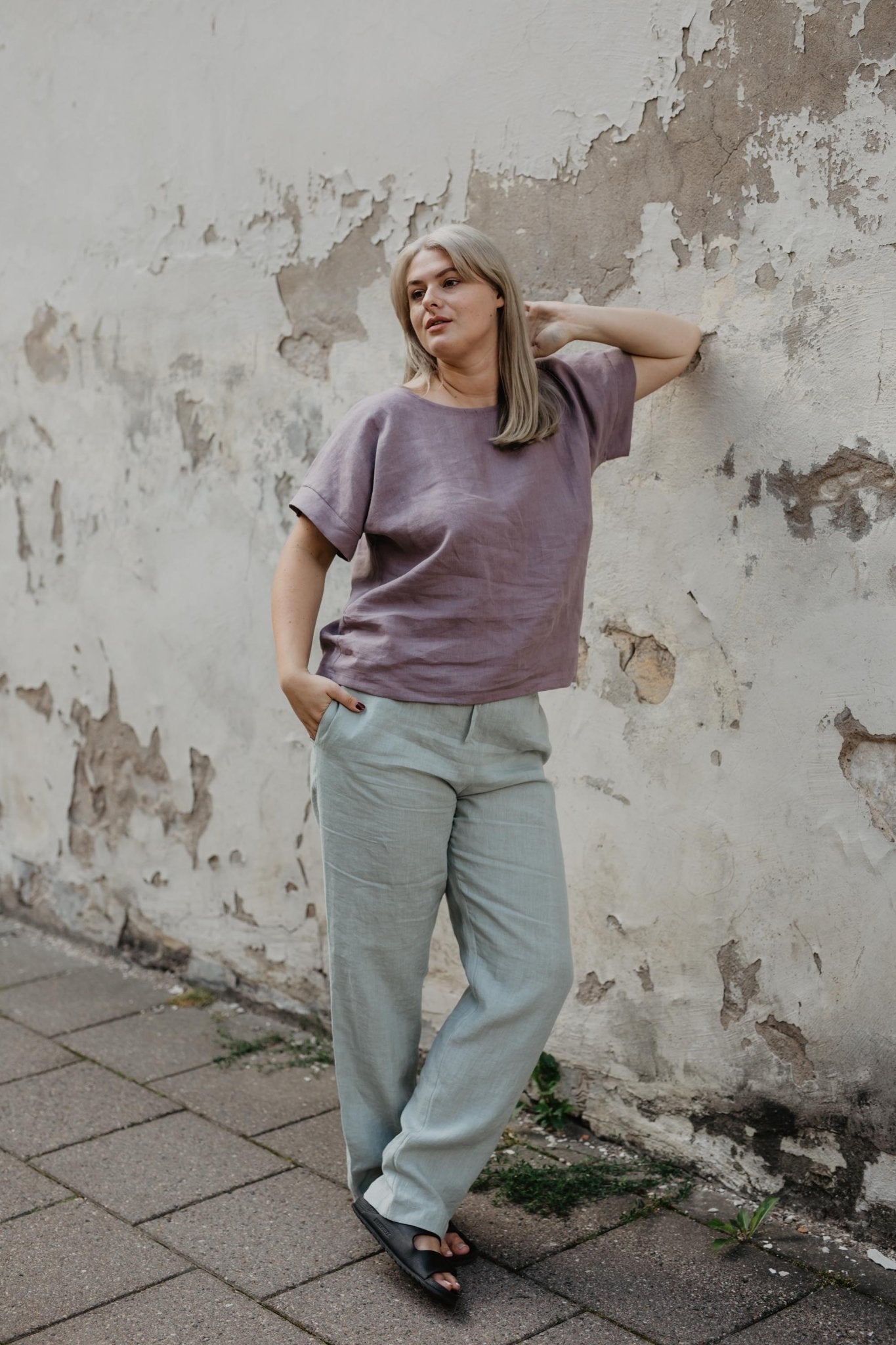 Linen pants Malmo - Linanden