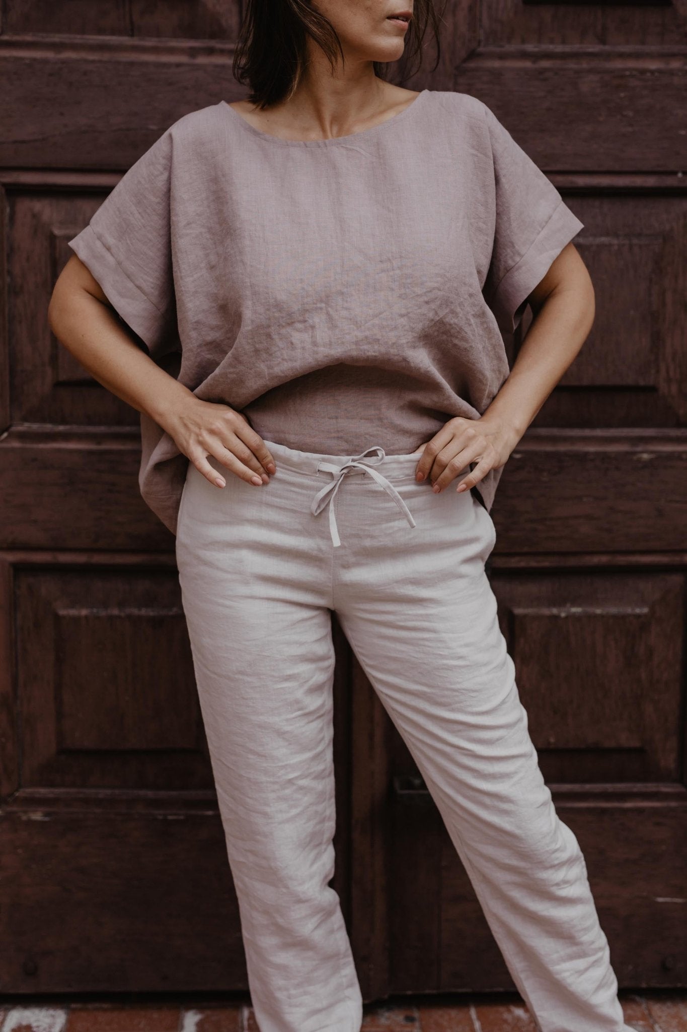 Linen pants Malmo - Linanden