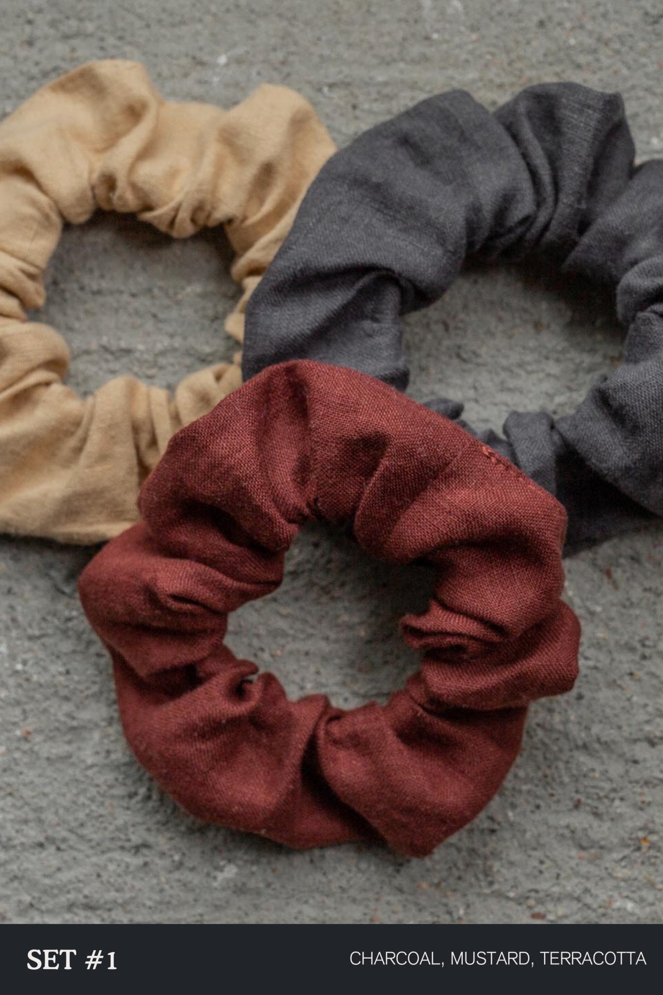 Linen scrunchies - Linanden