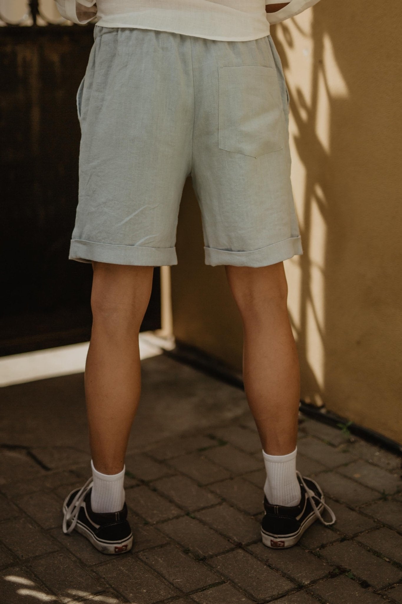 Linen shorts ARES - Linanden