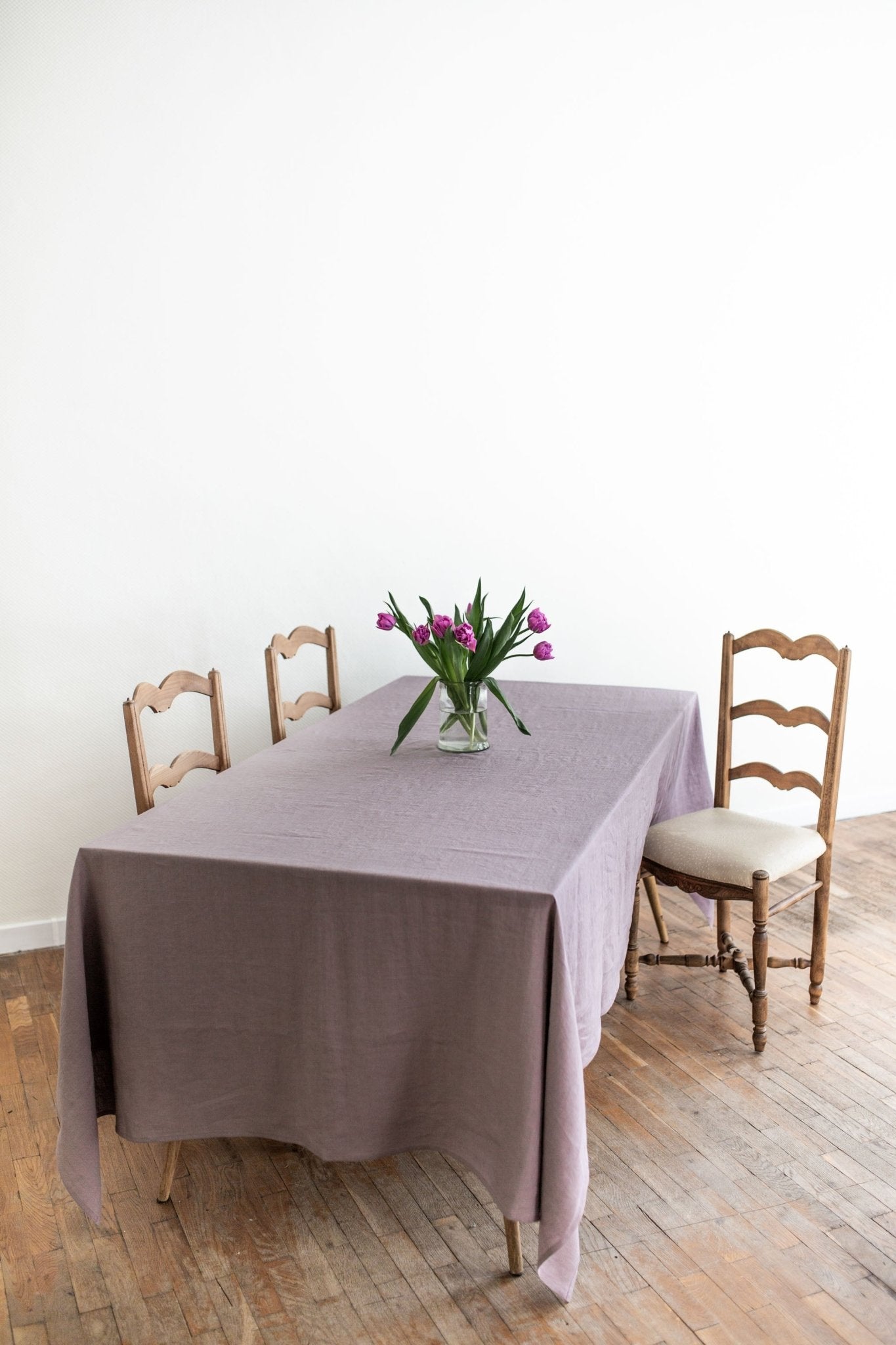 Linen tablecloth in Dusty Lavender - Linanden