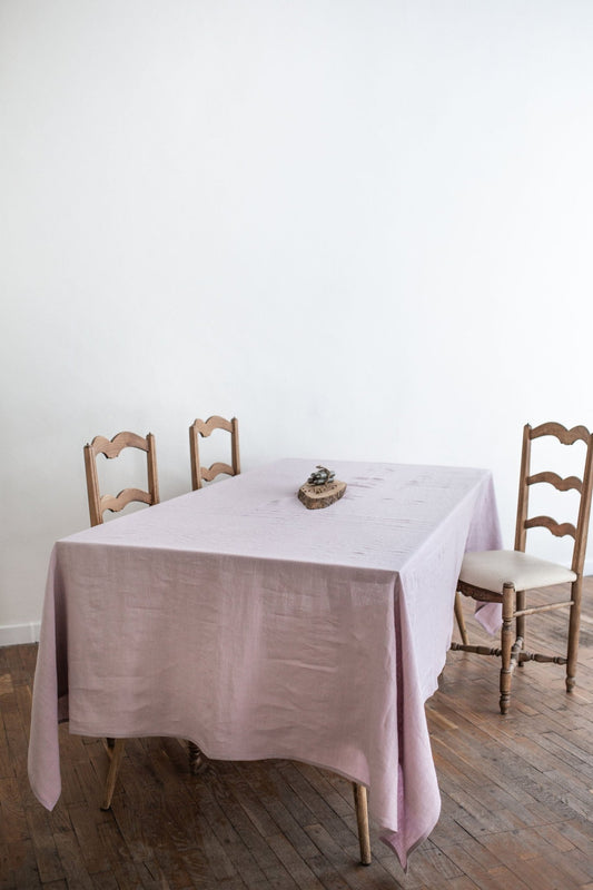 Linen tablecloth in Dusty Rose - Linanden