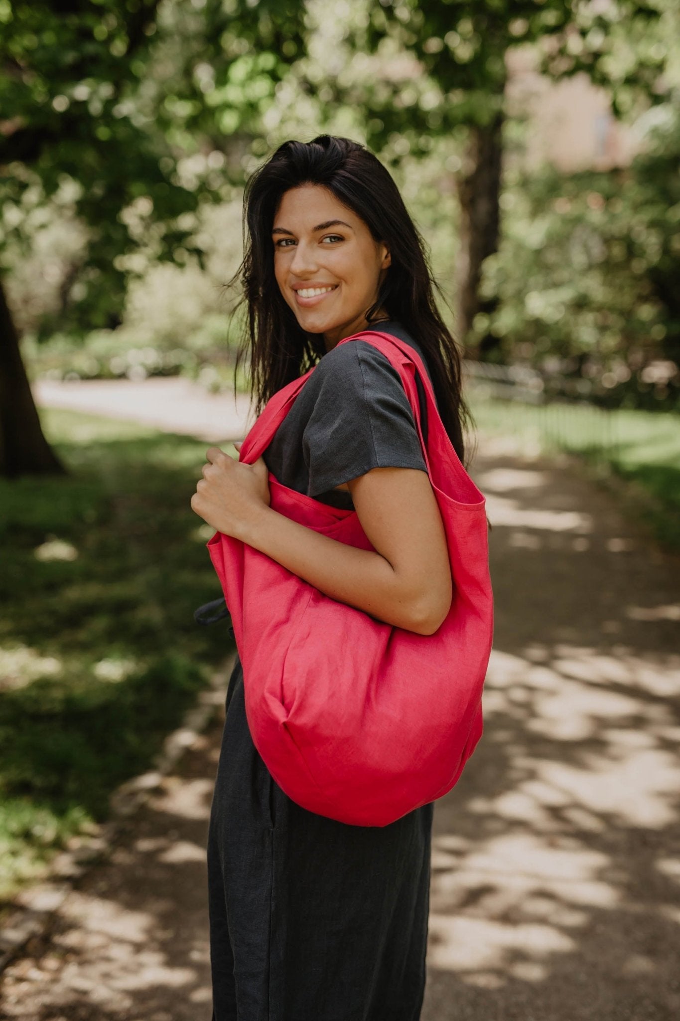 Linen tote bag - Linanden