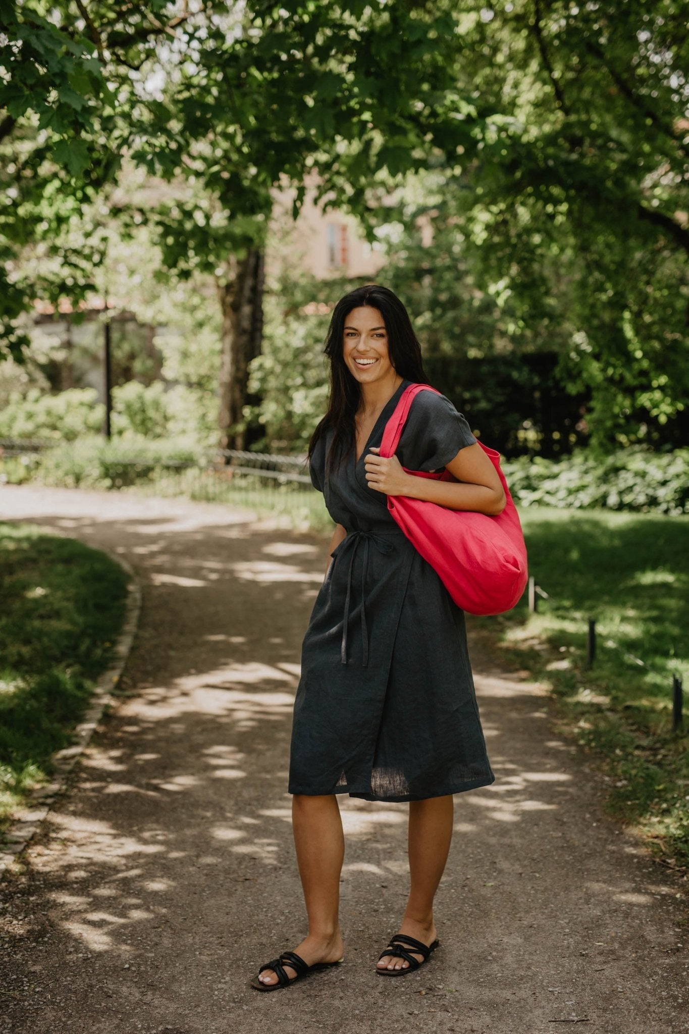 Linen tote bag - Linanden