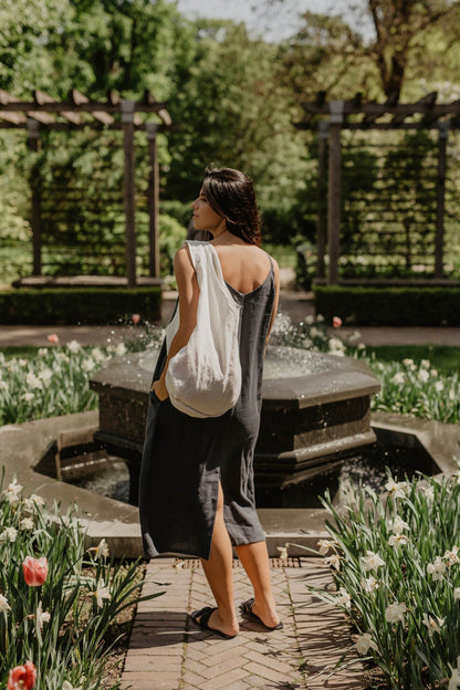 Linen tote bag - Linanden