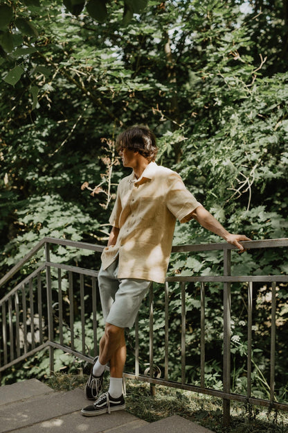 Oversized linen shirt MAGNUS - Linanden