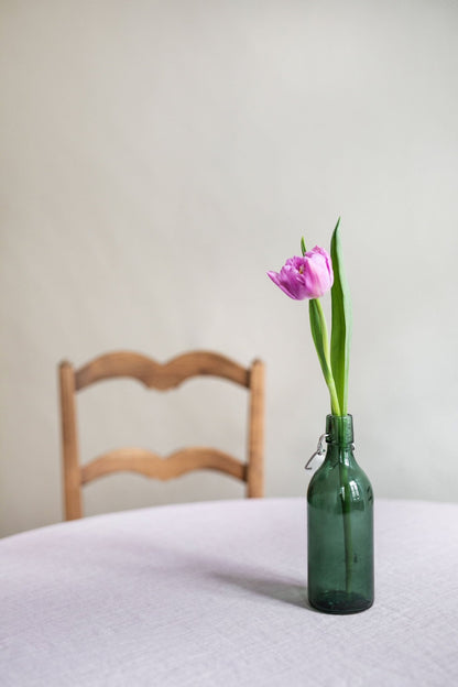 Round linen tablecloth - Linanden